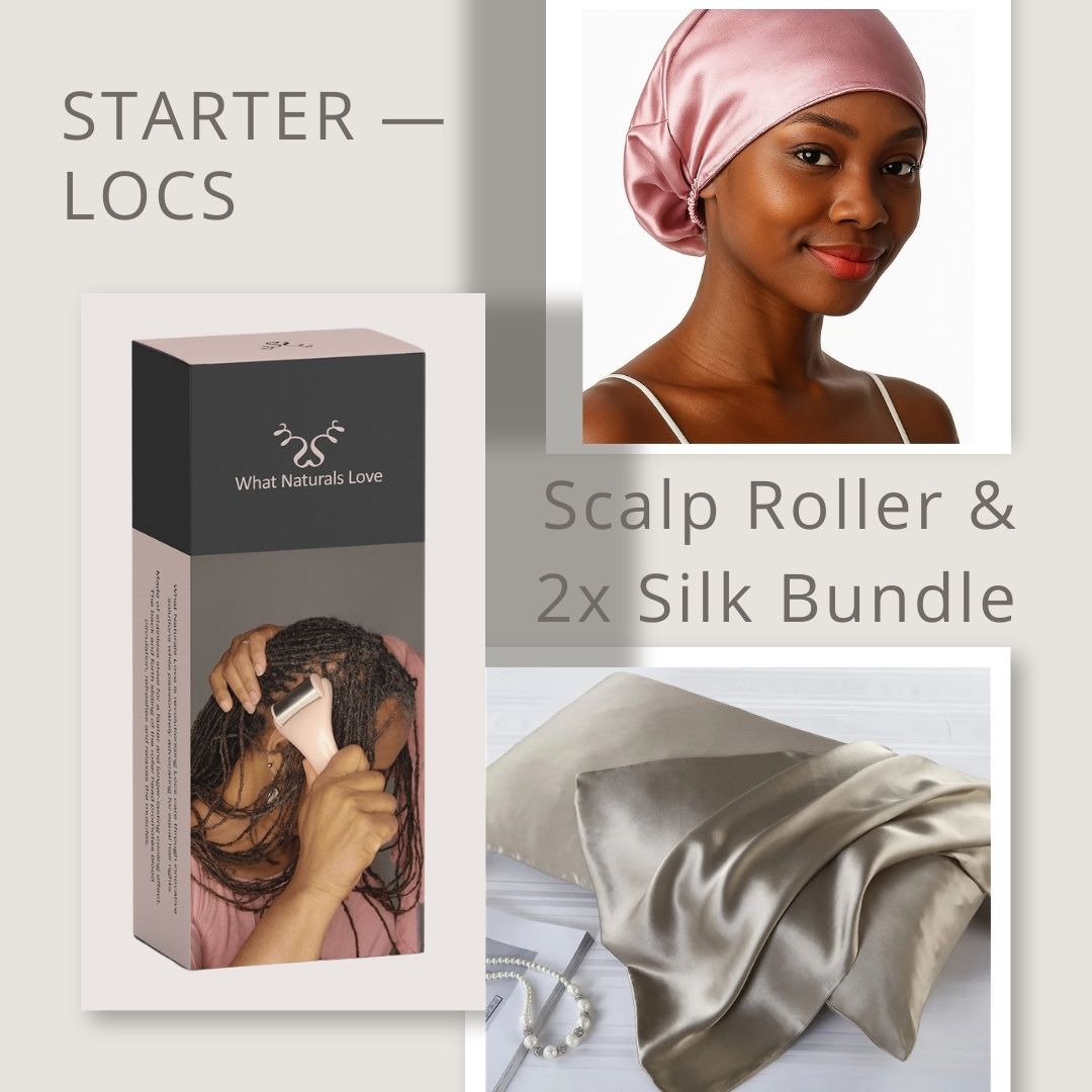 Starter Locs Package - Silk Pillow | Locs Protection Essentials – Kroeshaar