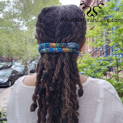Vormbare Haarbandjes voor Locs, Sisterlocks, Vlechten &amp; Afro Puffs