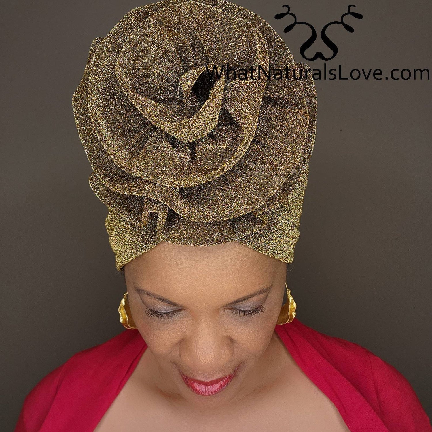 Prewrapped flower turban Perfect for Memorial Day 2024
