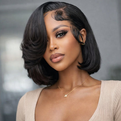 Moeiteloze Gelaagde Bob Pruik - Glueless &