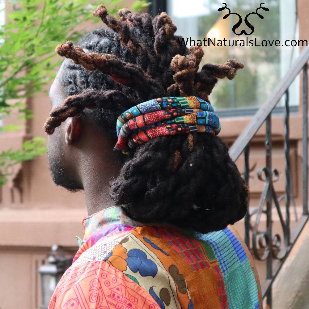 Vormbare Haarbandjes voor Locs, Sisterlocks, Vlechten &amp; Afro Puffs