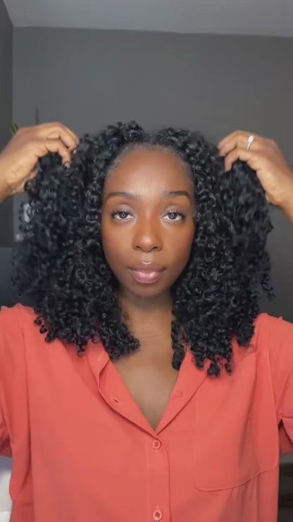 Onzichtbare Afro Kinky Weave – 100% Raw Birmaans Human Hair