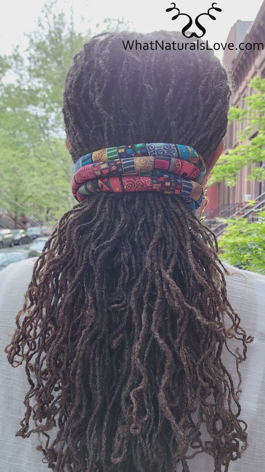 Vormbare Haarbandjes voor Locs, Sisterlocks, Vlechten &amp; Afro Puffs