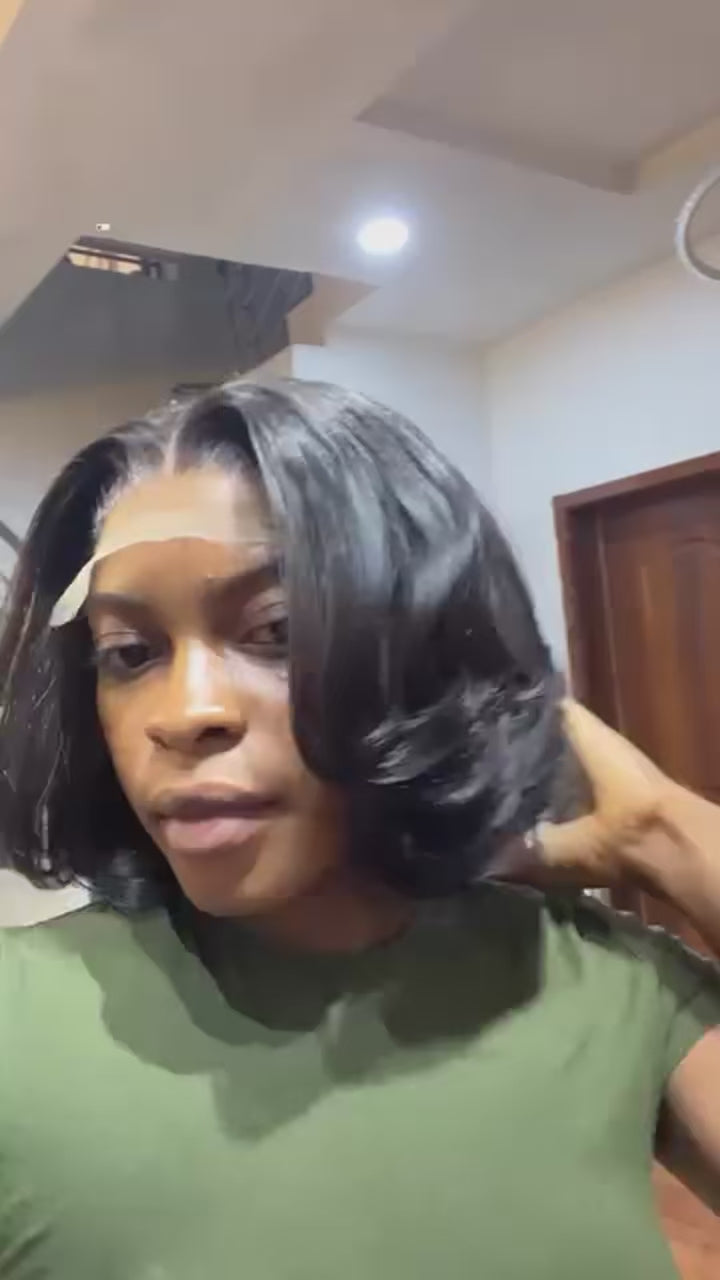 Moeiteloze Gelaagde Bob Pruik - Glueless &