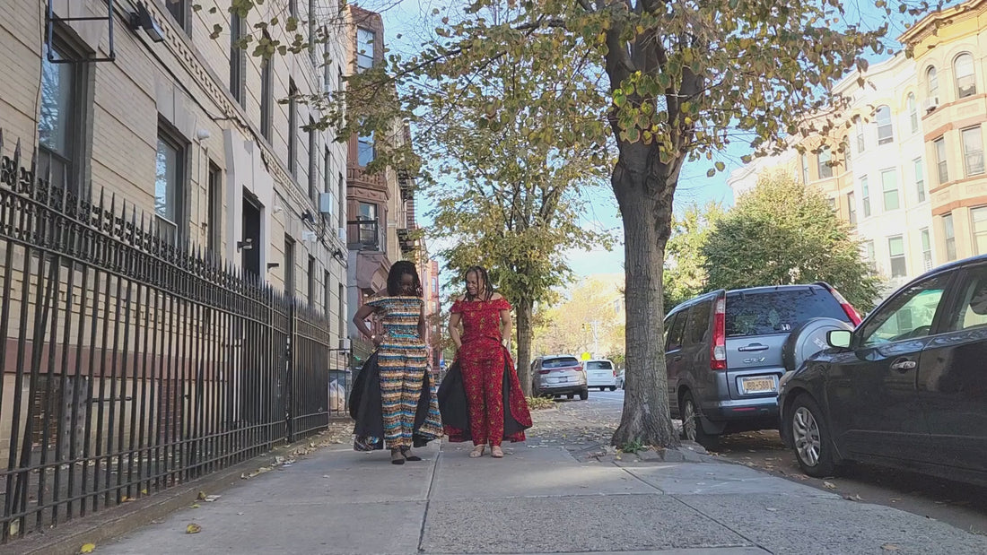 Stijlvol Afrikaanse Pantsuit voor Vrouwen Groen