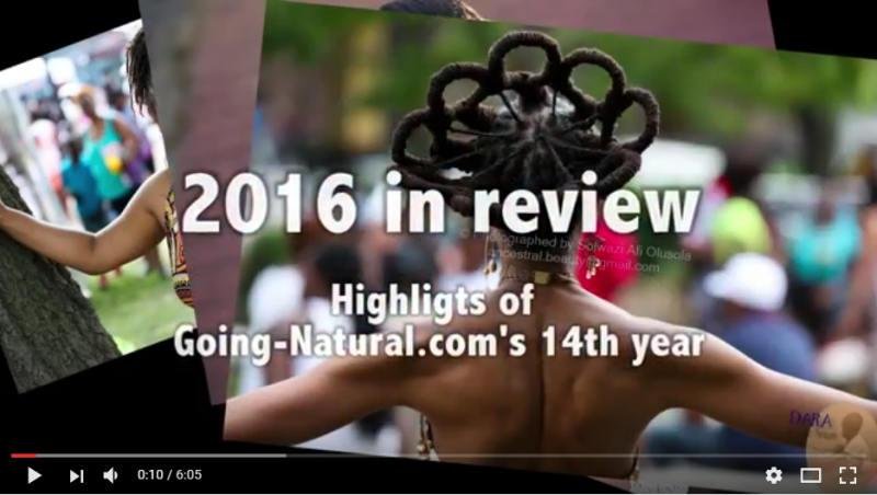 2016 review; natural hairstyles, natural hair products & shows
